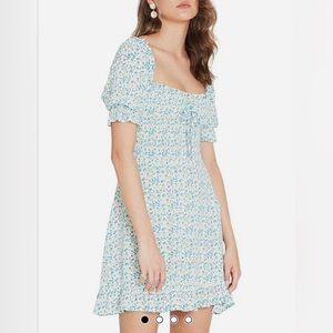 Faithfull The Brand floral mini dress
